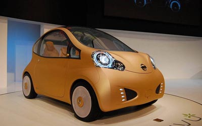 Nissan shows electric NUVU in Shanghai